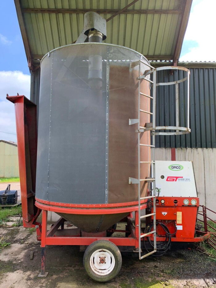 Opico 9 ton grain dryer